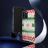 Watercolor Christmas Knitting - Impact Resistant Phone Case